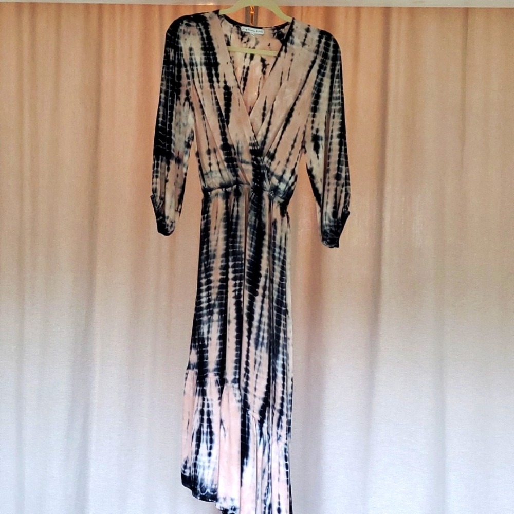 Young Fabulous and Broke tie dye Boho maxi